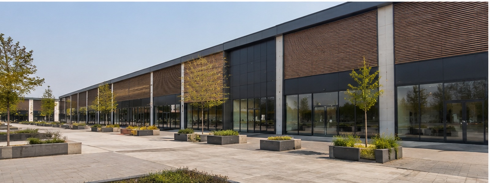 Retailpand en winkelcentrum